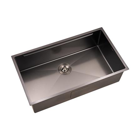 LIVINOX BUILT IN NANO LAVA SINK LWS-8247VB 1BOWL STAINLESS STEEL 304 82CM GUN METAL