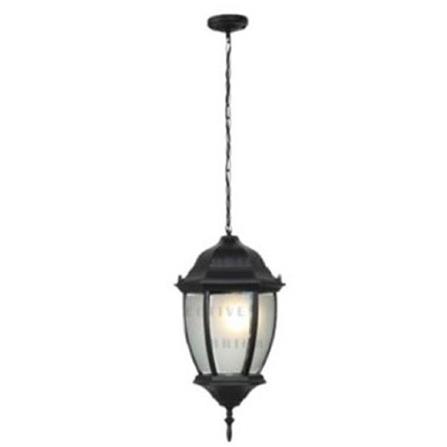 PRE-ORDER BRIGHT OBJECTIVES PENDANT OUTDOOR LAMP 8819/P 900MM E27 BLACK