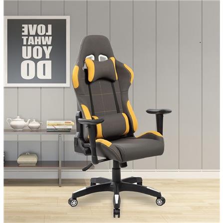 OFFICE GAMING CHAIR 7001H BLACK/YELLOW