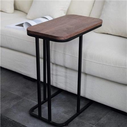 SIDE TABLE L EDWD4818 WALNUT