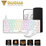 GAMDIAS GAMING HERMES E4 3 IN 1 COMBO (MECHANICAL KEYBOARD + MOUSE + MOUSEPAD) WH