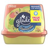GLADE SCENTED GEL ESSENCES ELITE TWIN PACK 180G CRISP GREEN APPLE & PEACH