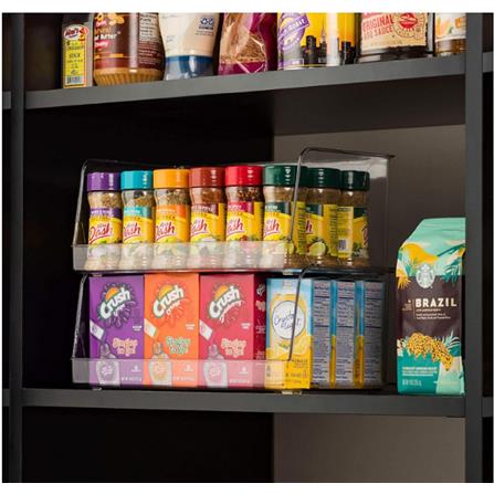 STORAGE BOX BREIS S 24X12.5X10.3CM CLEAR