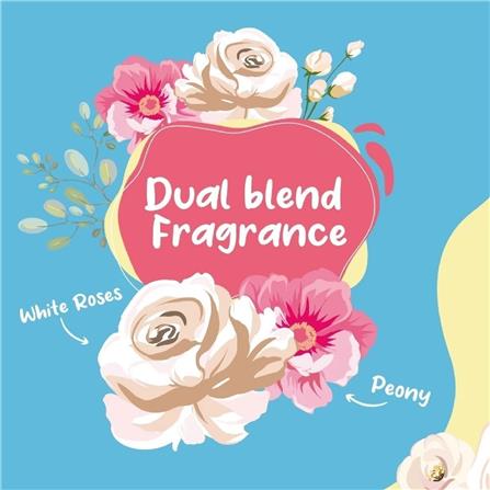 GLADE SCENTED GEL ESSENCES ELITE TWIN PACK 180G WHITE ROSES & PEONY