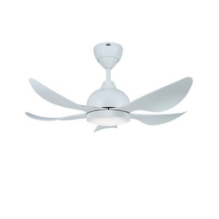 DEKA CEILING FAN GENO 38 LED MATTE WHITE 5B 38"