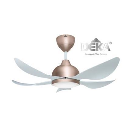 DEKA CEILING FAN GENO 38 LED ROSE GOLD 5B 38"