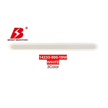 BRIGHT OBJECTIVES WALL LAMP 14233/800 WH 3 COLOR 19 WATT WHITE