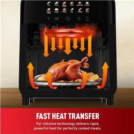 TEFAL AIR FRYER/SHALLOW POT EY8218+G17470 BUNDLE 6L/24CM