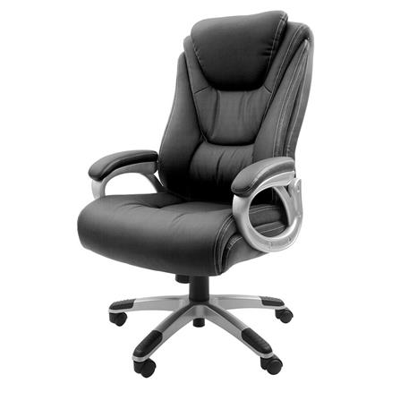 OFFICE CHAIR MODENA BOSS BK PVC BLACK [EXCLUSIVE FROM HOMEPRO THAILAND]