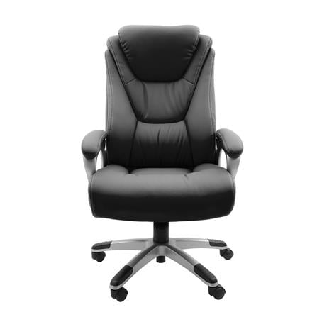 OFFICE CHAIR MODENA BOSS BK PVC BLACK [EXCLUSIVE FROM HOMEPRO THAILAND]