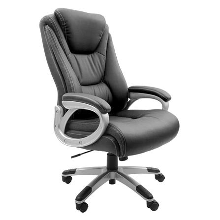 OFFICE CHAIR MODENA BOSS BK PVC BLACK [EXCLUSIVE FROM HOMEPRO THAILAND]