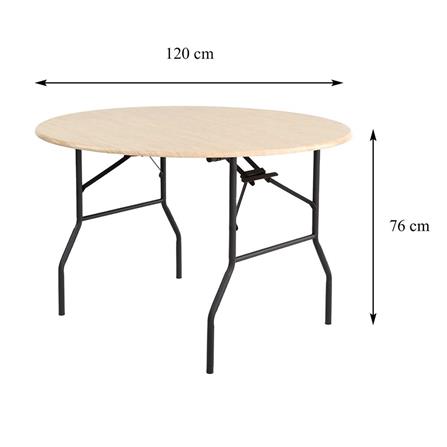 FOLDING TABLE FURDINI T18 META 120CM OAK [EXCLUSIVE FROM HOMEPRO THAILAND]