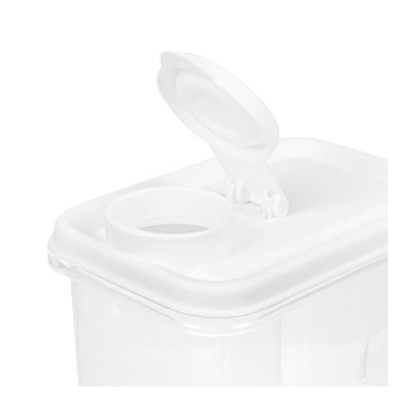 CANISTER PP 1L CLOUD KECH CLEAR 13.5X9X15.5CM