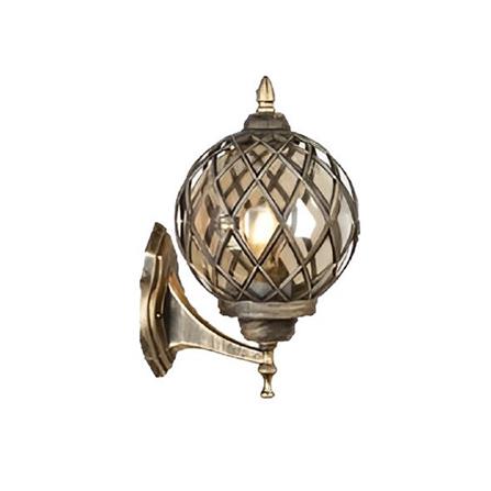 PRE-ORDER BRIGHT OBJECTIVES WALL OUTDOOR 8826/W 380MM E27 ANTIQUE BRASS