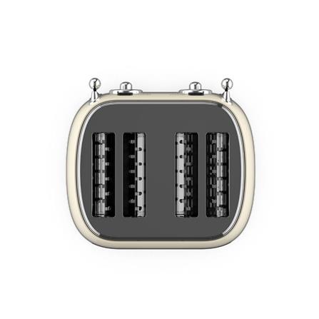 FABER TOASTER FT-V8504 1500W 4 SLICE MILKY WHITE