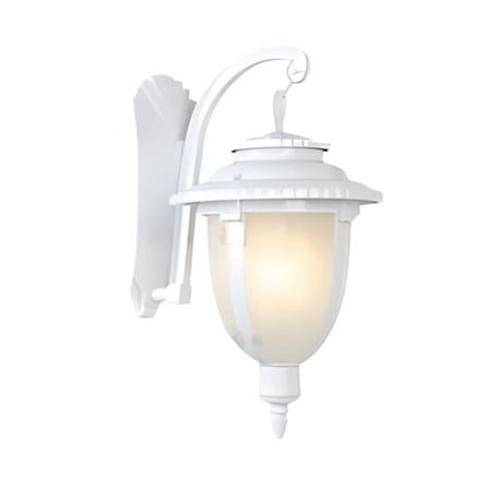 PRE-ORDER BRIGHT OBJECTIVES WALL OUTDOOR 8834/W 385MM E27 WHITE