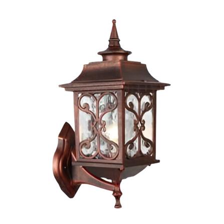 PRE-ORDER BRIGHT OBJECTIVES WALL OUTDOOR 8835/W 445MM E27 RED ANTIQUE BRASS