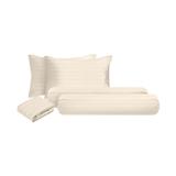 BEDSHEET SET 5FT 5PCS HOME LIVING STYLE FLORENCE BEIGE [EXCLUSIVE FROM HOMEPRO THAILAND]