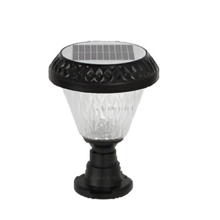 PRE-ORDER BRIGHT OBJECTIVES SOLAR LED GATE LAMP 8855/S 3C 1.5W 213MM