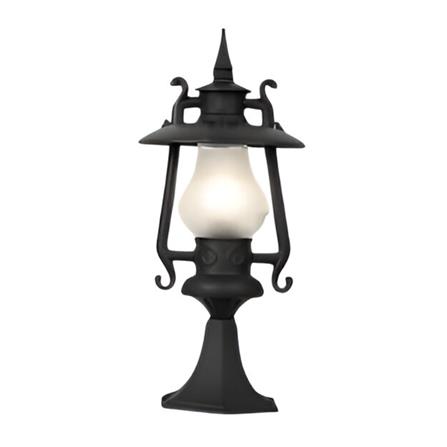 PRE-ORDER BRIGHT OBJECTIVES GATE LAMP 8836/S 455MM E27 BLACK