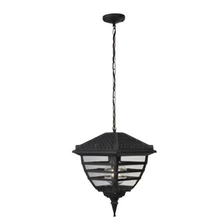 PRE-ORDER BRIGHT OBJECTIVES PENDANT OUTDOOR LAMP 8839/P 900MM E27 BLACK