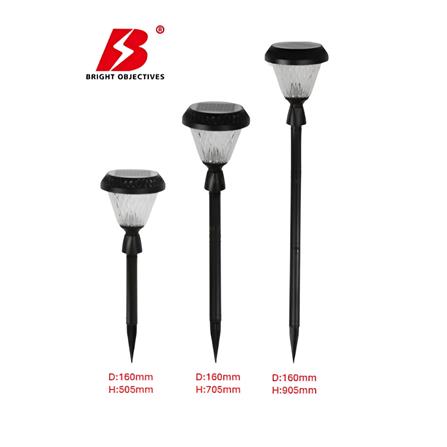 PRE-ORDER BRIGHT OBJECTIVES SOLAR LED BOLLARD 8856 3C 1.5W 505MM- POINTED