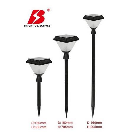 PRE-ORDER BRIGHT OBJECTIVES SOLAR LED BOLLARD 8858 3C 1.5W 905MM- POINTED