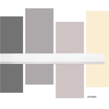 ETAGE WAINSCOTING 240X3X1.7 CR-30 WHITE