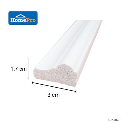 ETAGE WAINSCOTING 240X3X1.7 CR-30 WHITE