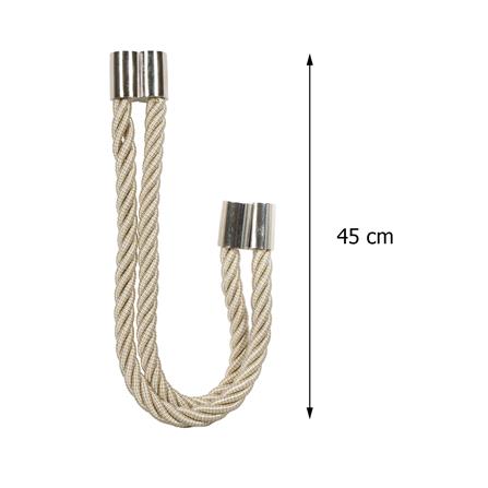 HOME LIVING STYLE CURTAIN TIE BACK BONNIE BROWN