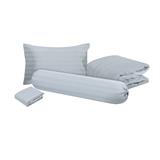 BEDDING SET 3.5FT 4PCS HOME LIVING STYLE FLORENCE GREY [EXCLUSIVE FROM HOMEPRO THAILAND]
