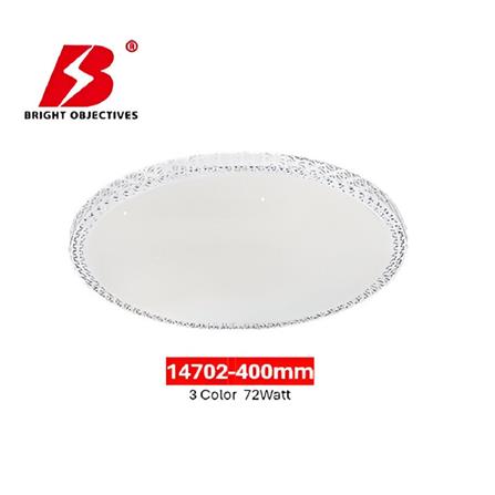 BRIGHT OBJECTIVES CEILING LAMP LED 14702-400 3C 72 WATT 40CM WHITE
