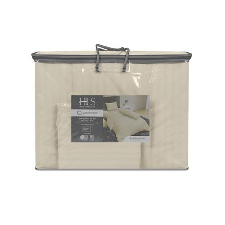 BEDDING SET 3.5FT 4PCS HOME LIVING STYLE FLORENCE BEIGE [EXCLUSIVE FROM HOMEPRO THAILAND]