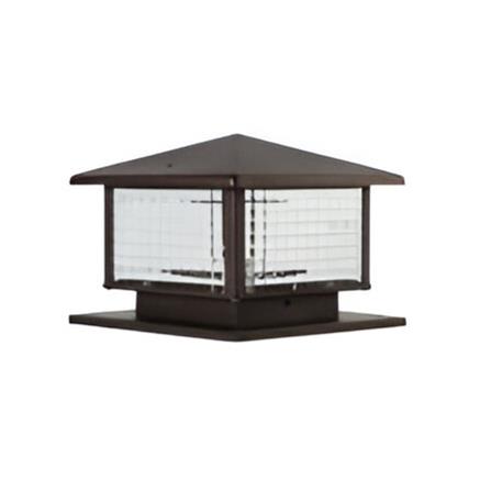 PRE-ORDER BRIGHT OBJECTIVES GATE LAMP 8871 300MM E27 DARK BROWN