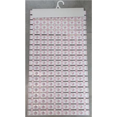 MOYA BATHMAT NON-SLIP HD0255-LIGHT PINK 68.5X38X0.35CM