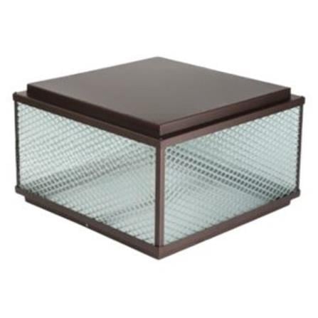 PRE-ORDER BRIGHT OBJECTIVES GATE LAMP 8875 400MM E27 DARK BROWN