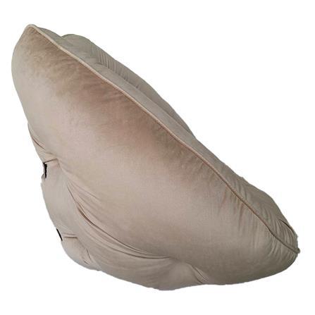 HOME LIVING STYLE CHAIRPAD PEAR 34X43 BROWN