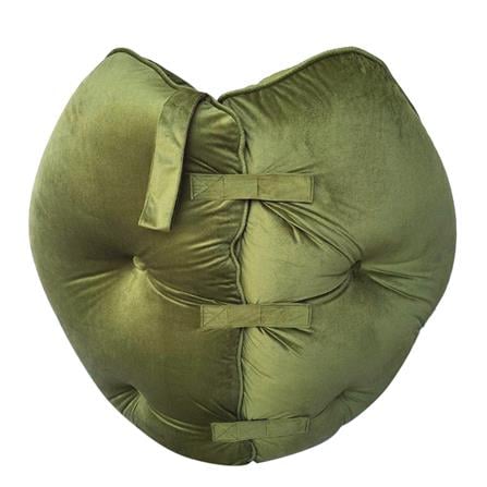 HOME LIVING STYLE CHAIRPAD PEAR 34X43 GREEN