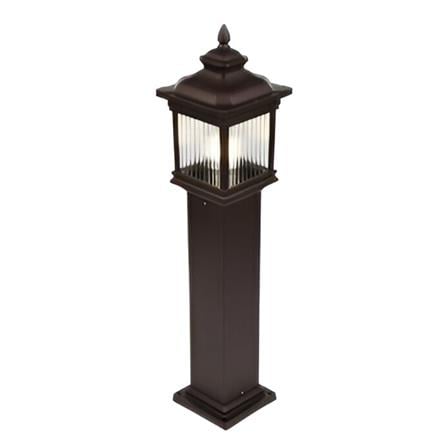 PRE-ORDER BRIGHT OBJECTIVES BOLLARD 10896 800MM DARK BROWN