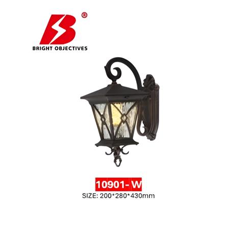 PRE-ORDER BRIGHT OBJECTIVES WALL OUTDOOR 10901/W 430MM E27 ANTIQUE BRASS