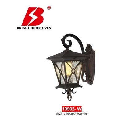 PRE-ORDER BRIGHT OBJECTIVES WALL OUTDOOR 10902/W 500MM E27 ANTIQUE BRASS