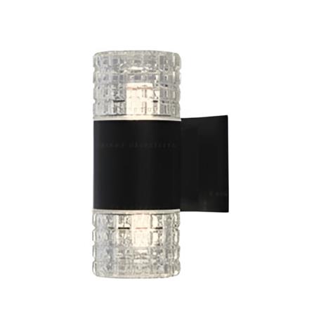 BRIGHT OBJECTIVES WALL OUTDOOR 16024 225MM E27 BLACK