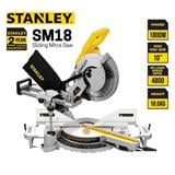 STANLEY 1800W SLIDING MITER SAW 10" SM18-B1