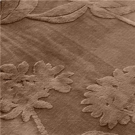 CARPET HOME LIVING STYLE FLOWER 120X180CM BROWN [EXCLUSIVE FROM HOMEPRO THAILAND]