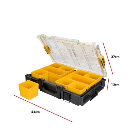 DEWALT 20" TOUGH SYSTEM 2.0 ORGANIZER (10 COMPARTMENT) (WATER RESISTANT) DWST08040