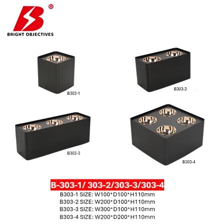 PRE-ORDER BRIGHT OBJECTIVES SURFACE EYEBALL B303-2 GU10 BLACK ROSE GOLD