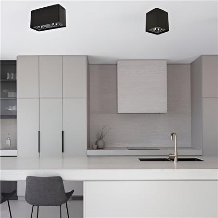 PRE-ORDER BRIGHT OBJECTIVES SURFACE EYEBALL B303-2 GU10 BLACK GLOSS BLACK