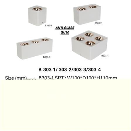 PRE-ORDER BRIGHT OBJECTIVES SURFACE EYEBALL B303-2 GU10 WHITE ROSE GOLD