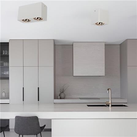 PRE-ORDER BRIGHT OBJECTIVES SURFACE EYEBALL B303-2 GU10 WHITE ROSE GOLD