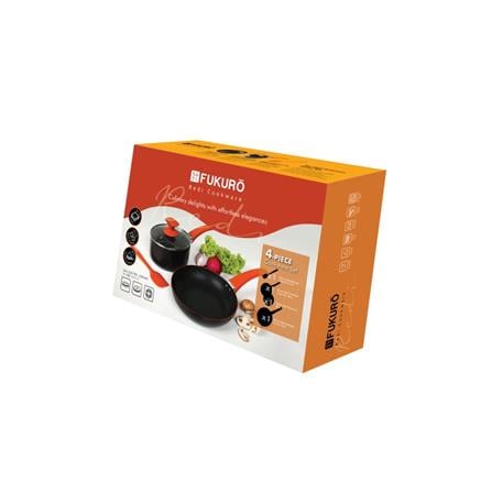 FUKURO REDI 4-PIECE NON-STICK COOKWARE SET